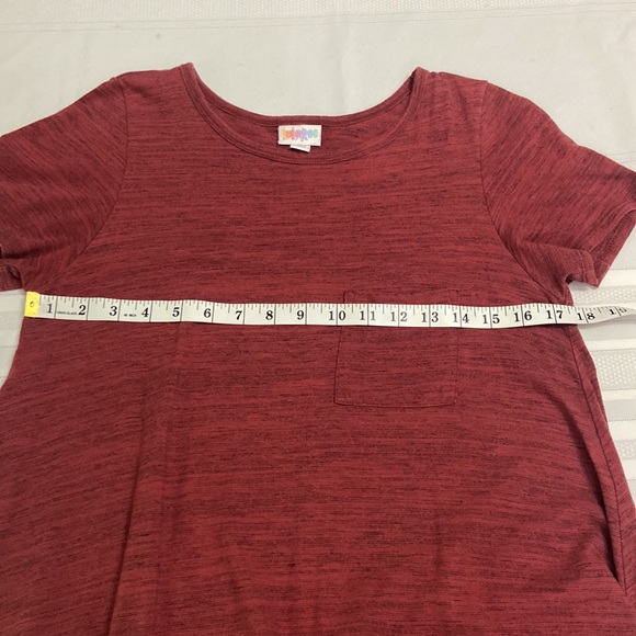 Burgundy High Low Tee Shirt Fit & Flare Dress Excellent Used Condition Size S - Picture 3 of 7